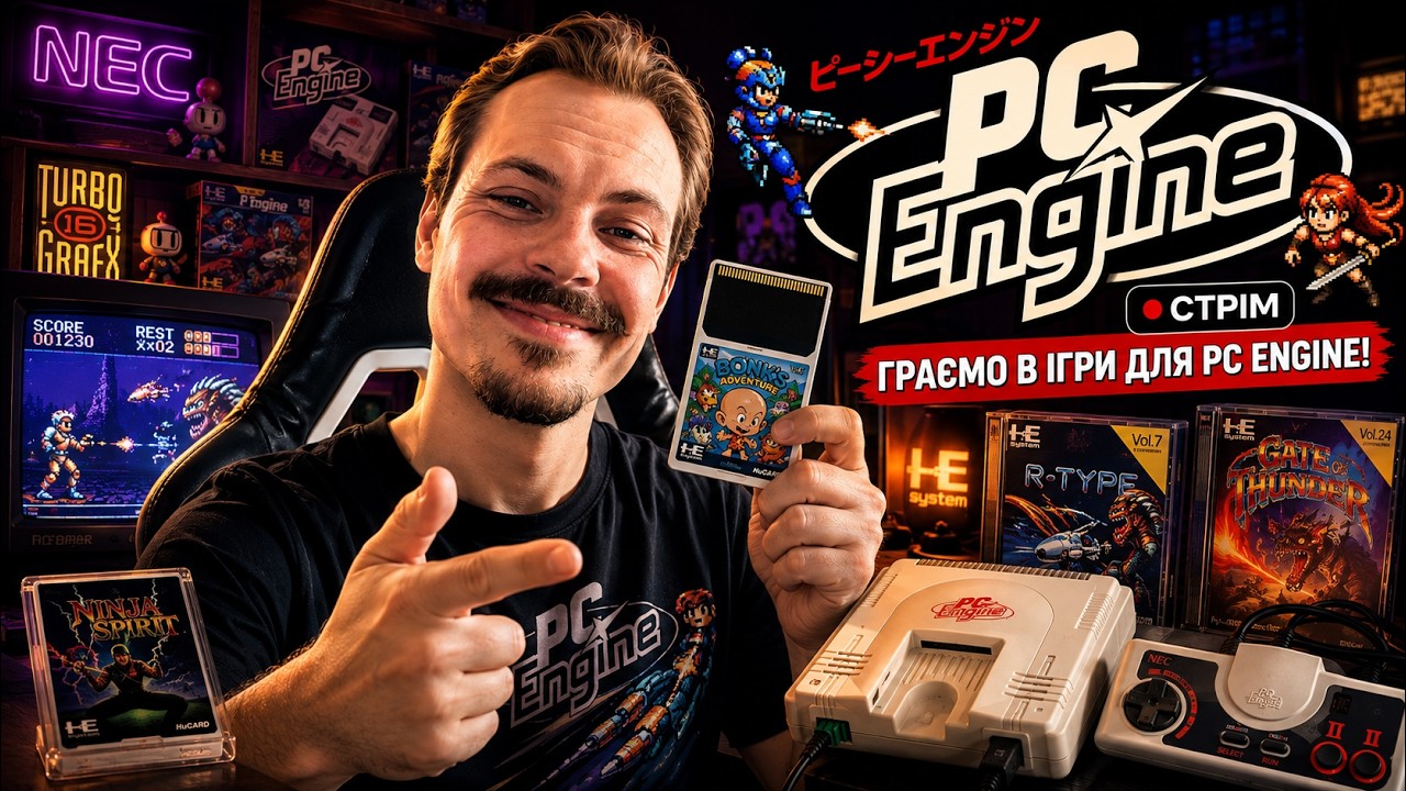 Граємо в ігри для PC Engine!