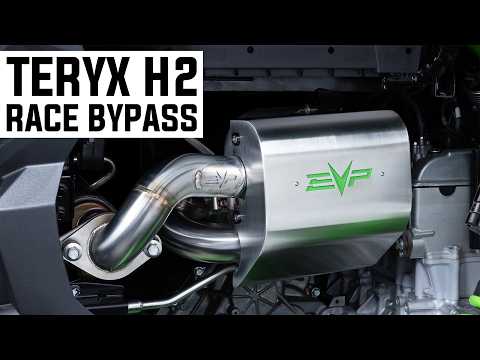 EVP Race Bypass Pipe for Kawasaki Teryx H2