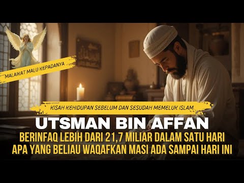 Kisah Utsman Bin Affan Lengkap! Dari Sebelum Masuk Islam, Hingga Peran Sedekahnya di jalan Allah