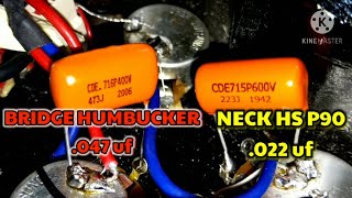 Video thumbnail for Orange Drop Capacitor .047 uf / .022 uf - Tone Test by 10min30days