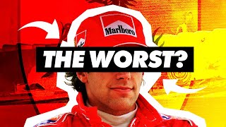 The Worst Ferrari F1 Driver EVER
