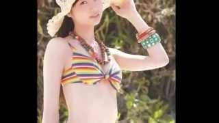 妖怪ウオッチの声優 戸松遥が大胆な水着に