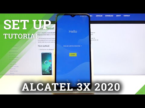 How to Accomplish First Configuration of Alcatel 3X 2020 – Perform Set Up Process