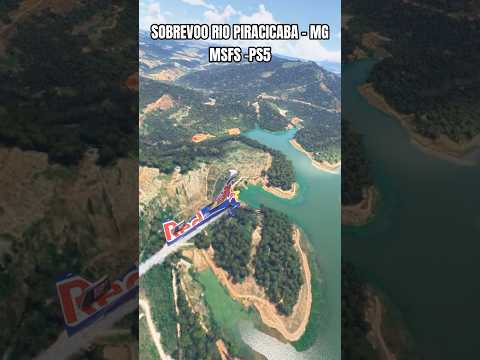 SOBREVOANDO RIO PIRACICABA – MG ✈️ | VALE DO AÇO | MSFS | PS5 GAMEPLAY 4K