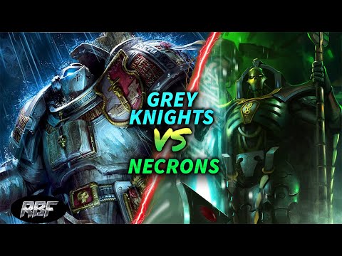 Grey Knights vs Necrons #warhammer40k #battlereport