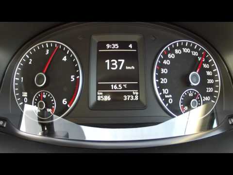 2016 VW Caddy Trendline 2.0 TDi 81kW acceleration 0-150km/h with GPS results