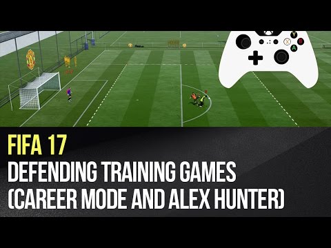 FIFA 17 - Defending training games (career mode and Alex Hunter)