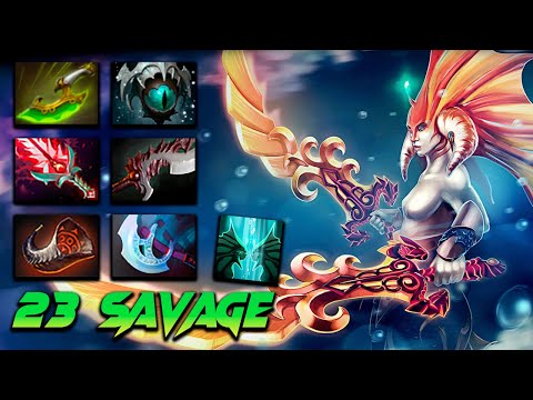 T1.23savage Naga Siren - Dota 2 Pro Gameplay [Watch & Learn]