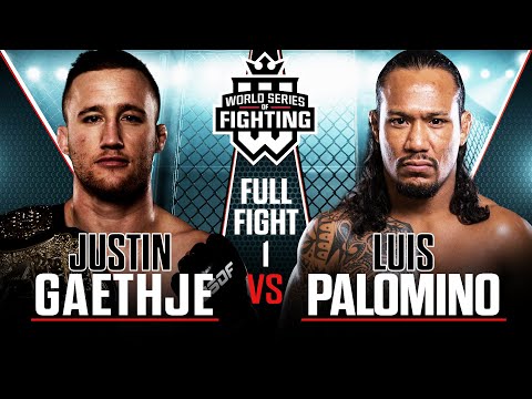 Full Fight | Justin Gaethje vs. Luis Palomino (Lightweight Title Bout) | WSOF 19, 2015