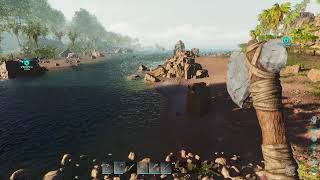 【ARK】綺麗にになった恐竜の世界で成り上がり！