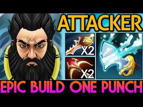 Attacker [Kunkka] Epic Build One Punch Man 7.14 Dota 2