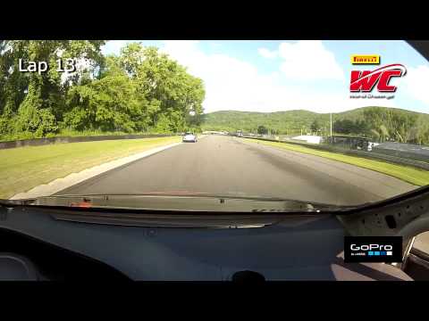 PWC Lime Rock 2013 - Brett Sandberg On Board Highlights of Round 5 TC
