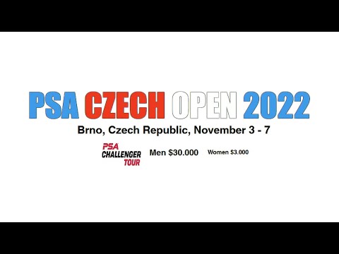 PSA Czech Open 2022 - 1. Round, 3.11.2022