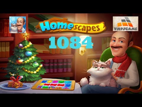 HOMESCAPES Gameplay - Level 1084 (iOS, Android)
