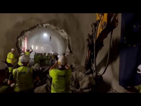 Webuild, abbattuto ultimo diaframma tunnel Italia-Austria al Brennero