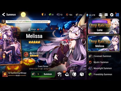 Epic Seven - Melissa Banner Summon  !!! 70 Draws