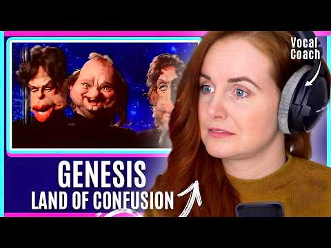 Genuine CONFUSION | Vocal Coach tries to BREAK DOWN  Genesis - Land Of Confusion