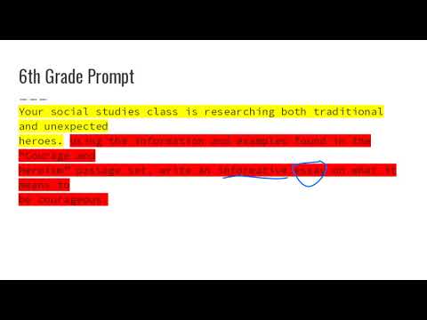 FSA Review #3 6th Grade