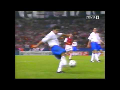 Nayim - gol z 40 metrów w 120 min. meczu !!! (finał PZP 1995, Zaragoza - Arsenal, 2:1)