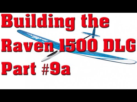 HobbyKing Raven 1500 DLG - Build Pt9a - Installing the Throwing Blade