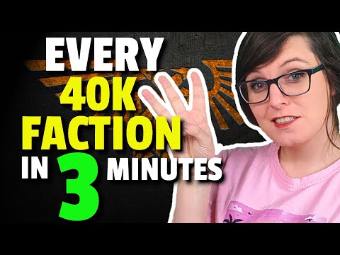 Every Warhammer 40K Faction Explained Quick!