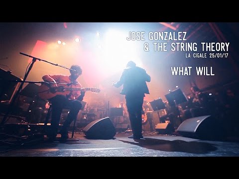 Jose Gonzalez & The String Theory - What Will, live at La Cigale