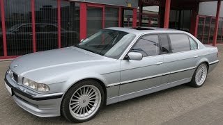 750213 BMW 750IXL L7 EXTRA LONG E38 LIMOUSINE 5.4L V12 326HP 12-98 SILVER 77720KM LHD