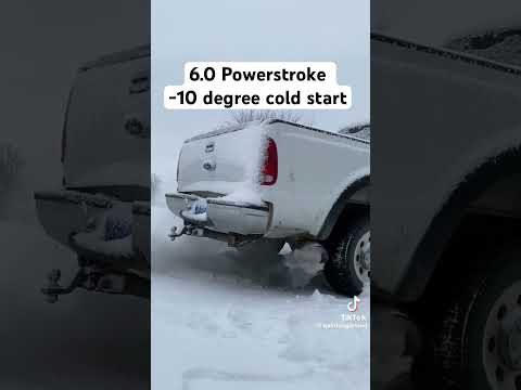 6.0 Powerstroke cold start