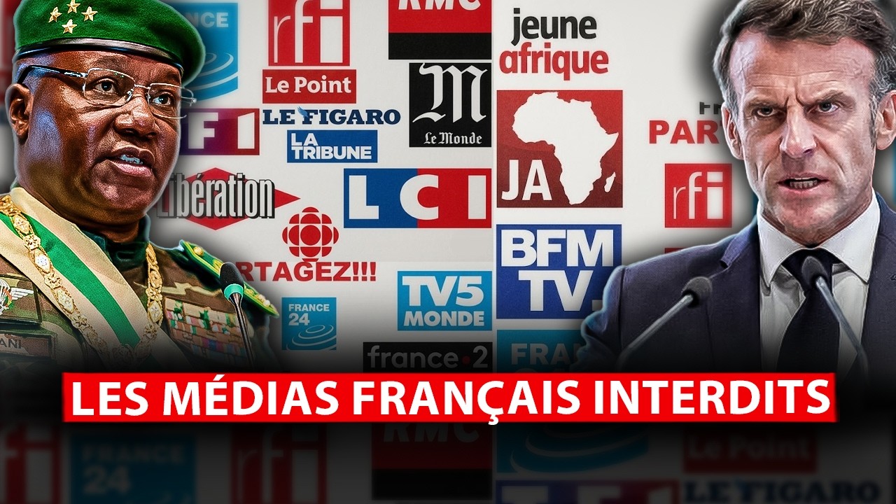 Le Niger ferme tout les médias français et la Russie demande d'évacuer Kiev.