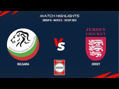Group B, Match 3 - BUL vs JSY | Highlights | Dream11 ECC23 | 28 Sep 2023 | ECC23.017