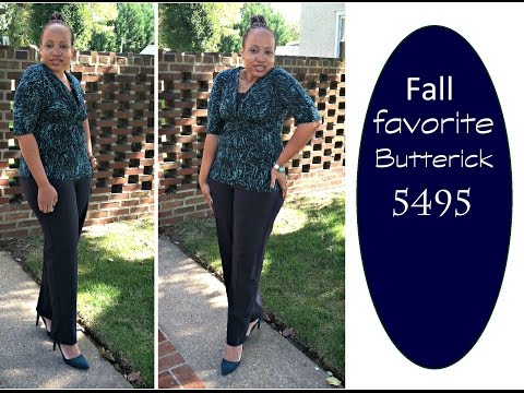Butterick 5495 Sewing Pattern Review
