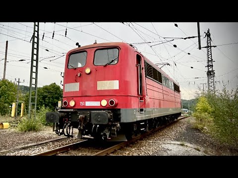 Führerstandsmitfahrt Cabview Streckenkunde Br 151 von Hagen Vorhalle nach Herne