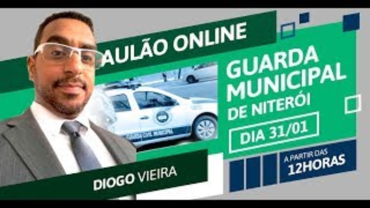 Aulão Guarda Municipal de Niterói - Diogo Vieira - 31012018