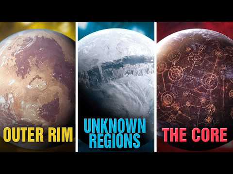 The COMPLETE Star Wars Galactic Map Explained!