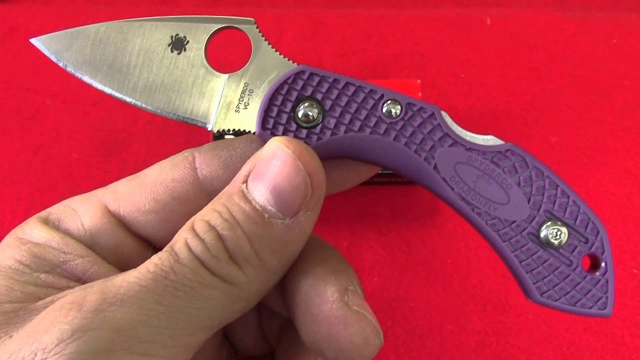 Spyderco DragonFly2, Limited Sprint Run, Purpler Handle - Knives Plus