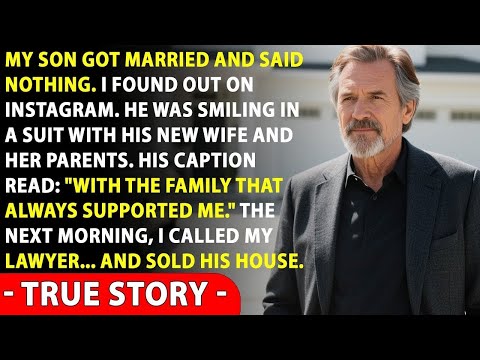My Son Secretly Got Married I Found Out Via Instagram So The Next Morning I Sold His House