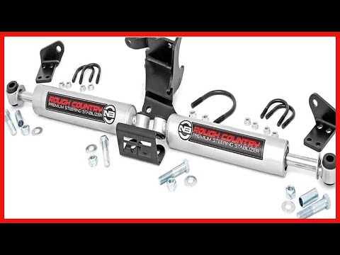 Rough Country Steering Stabilizer Kit For Wrangler JL And Gladiator For Superior Control