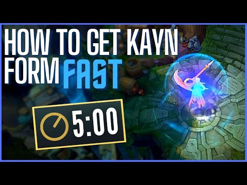 Abuse These Tips/Tricks To Get Kayn Form Faster! - League of Legends