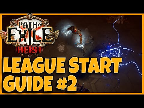 Huge Damage Starting Build Guide Part: 2 - Arc/BL Mines Heist | Path of Exile