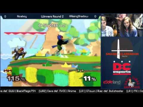 Smash @ Clarendon (11/21/2014) WR2 - Riceboy vs. ARisingShadow