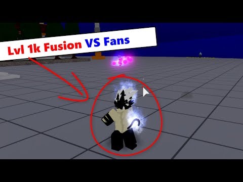 Duo Broly With A Lvl 1000 Saiyan Dbz Final Stand Ultrahands - fighting fans as a lvl 1k fusion dbz final stand