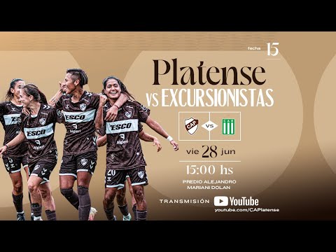 Fútbol Femenino: Platense vs. Excursionistas (Torneo Apertura 2024)