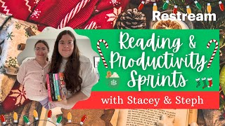 🎄Weekly Wednesday Live Reading & Productivity Sprints! 📚 10:15 AM EST
