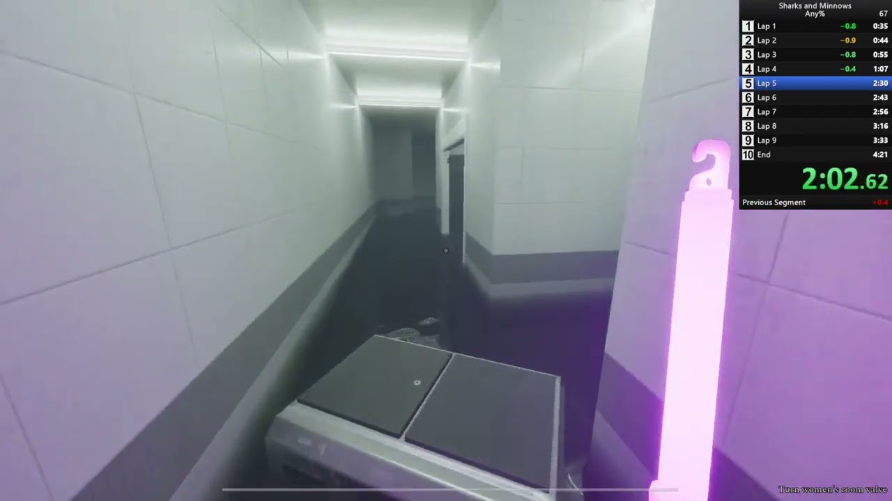 Sharks and Minnows | Any% speedrun in 4:20