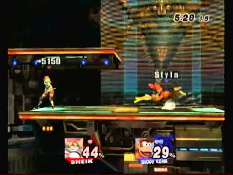 Ed (Sheik) vs GDX (Diddy) Set - NLL 9/17/11 - Tournament