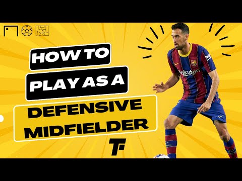 How to Play as a Defensive Midfielder (CDM):Tips and Techniques for Success in 2023 | Footy Tactics
