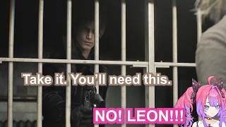 Kikirara Vivi's down bad for Leon in RE9 part 2【Eng Sub / RE9 Spoiler Alert / hololive】