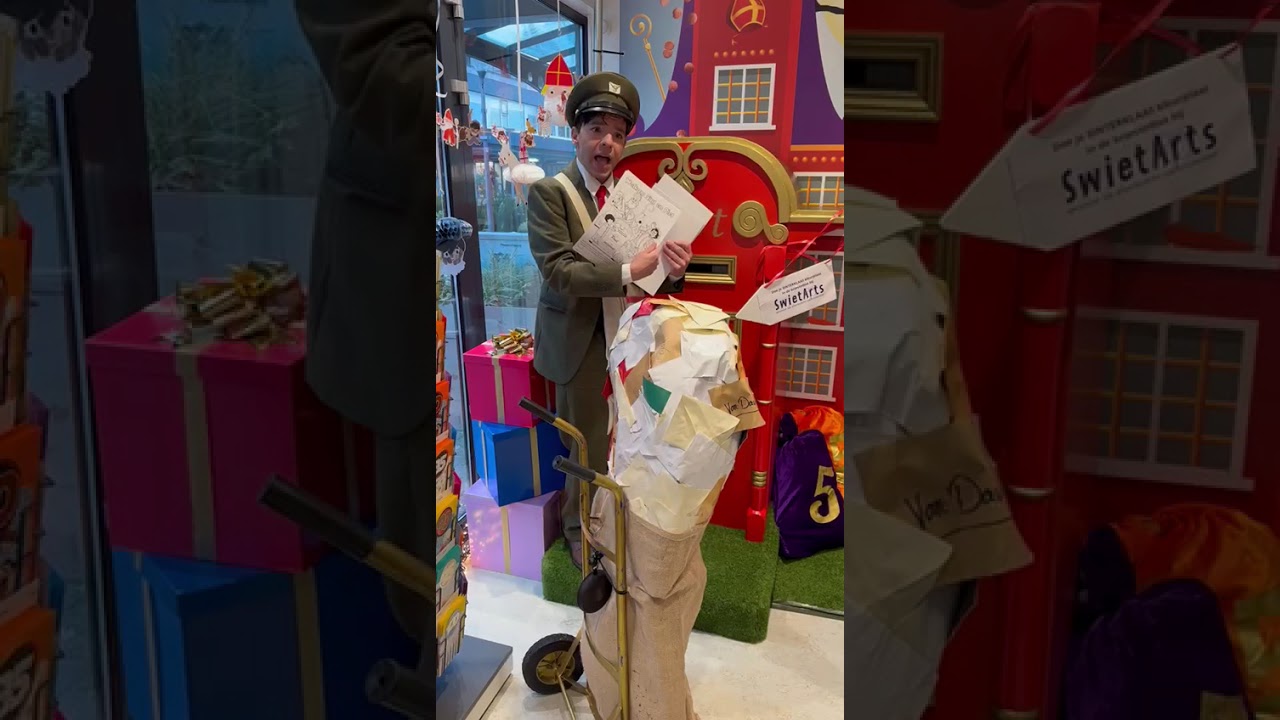 Magische brievenbus van Sinterklaas