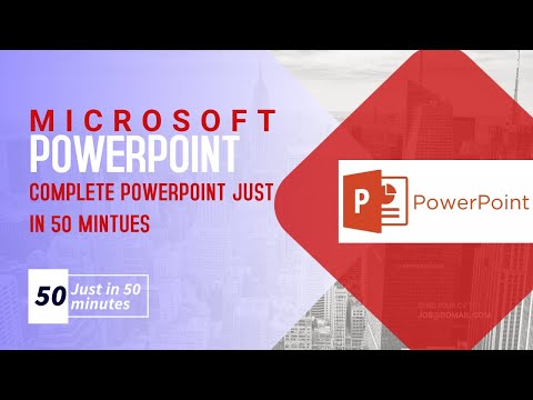 MS PowerPoint Full Course Just in 50 minutes | #dhanibakhsh #powerpoint