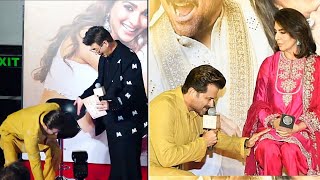 Anil Kapoor Show Respect For Neetu Kapoor Touch Foot At Jug Jugg Jeeyo Movie Trailer Launch video